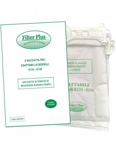 SACCHETTI FILTRO IN TESSUTO...
